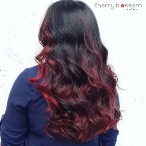 41 Amazing Dark Red Hair Color Ideas - StayGlam - StayGlam