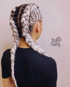 43 Two Braids Hairstyles Perfect for Hot Summer Days - StayGlam - StayGlam