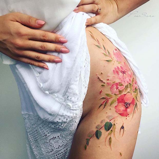 150 Amazing Hip Tattoos For Women