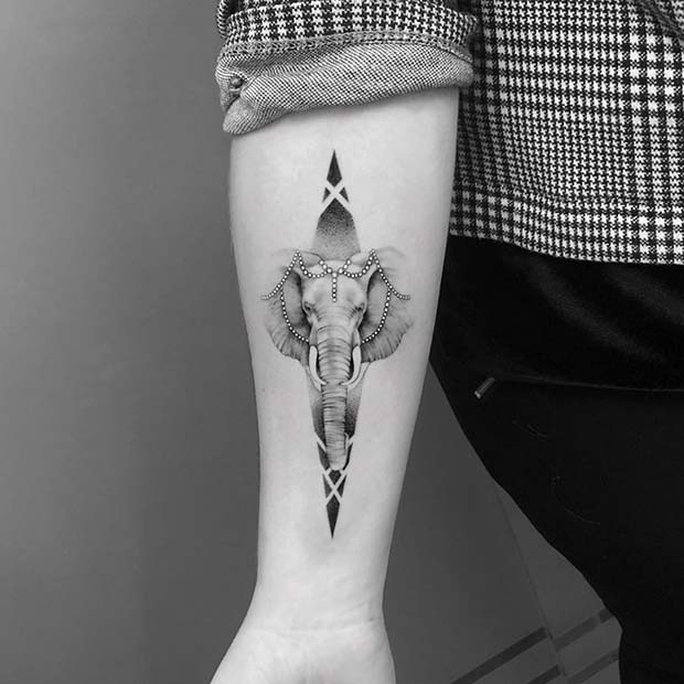 Elephant tattoo by phoenixpagan on DeviantArt-tiepthilienket.edu.vn
