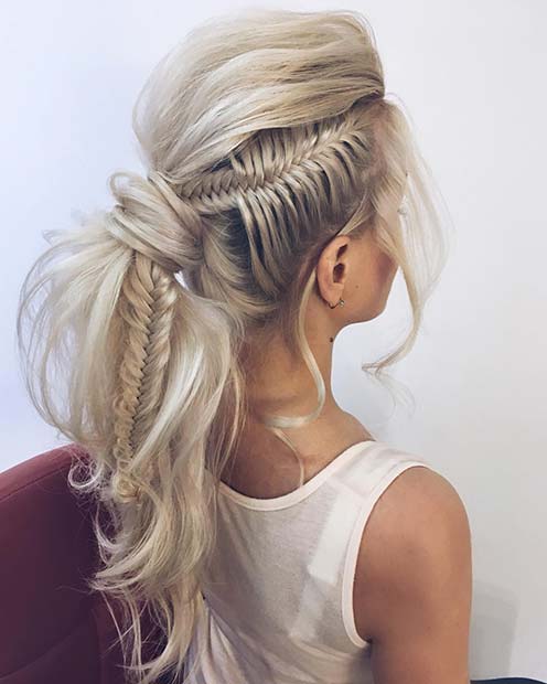 Edgy Prom Hairstyle