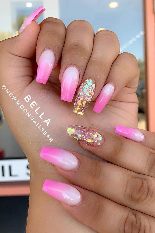 23 Pink Ombre Nails to Inspire Your Next Manicure Page 2