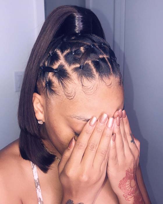 21 Criss Cross Knotless Braids for the Glamorous Divas Out There