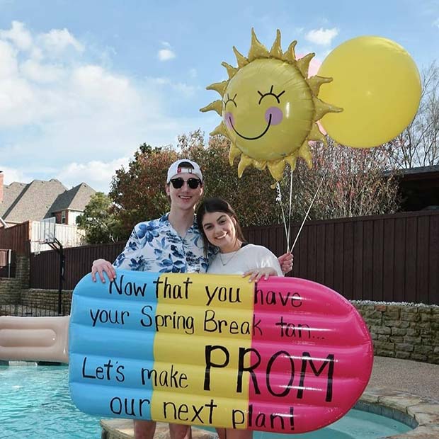 Summery Prom Proposal