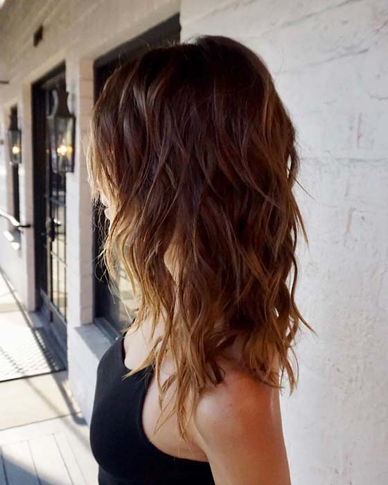 Medium Layered Hair with Lots of Layers 