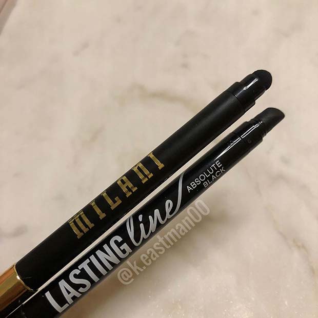 Bare Minerals Lasting Line Long Wearing Eyeliner in Absolute Black Dupe