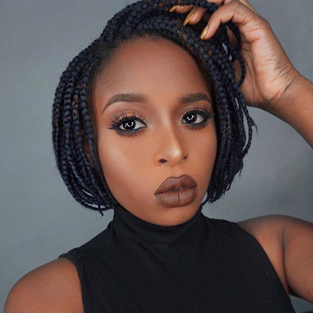 23 Unique Bob Box Braids To Try Yourself Stayglam 0281