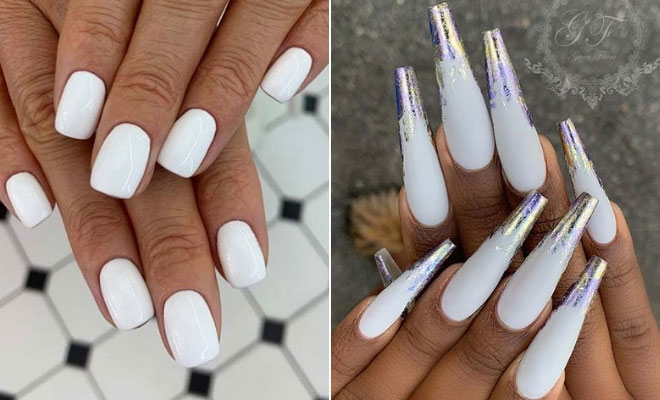 23 White Nail Designs That Are Always Trendy Stayglam