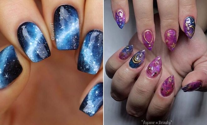 Galaxy Nail Art