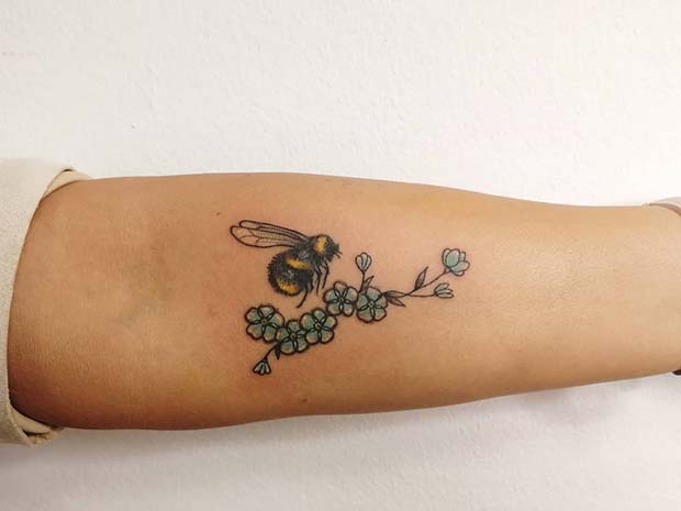 Bee Tattoos  InkStyleMag