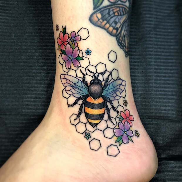 Bee Inspired My Bee Tattoo Meaning Encouraging Affirmations 48 OFF
