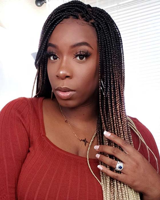 Easy to Wear Ombre Box Braids