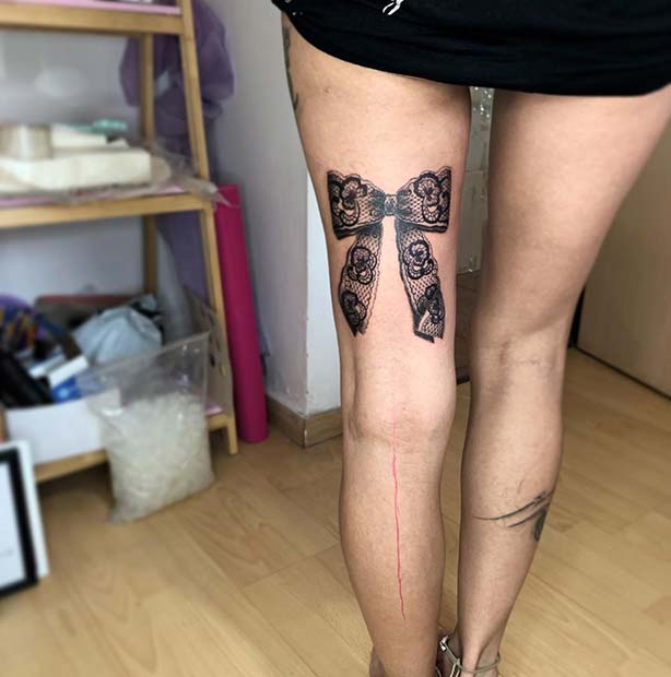 60 Best Lace Tattoo Designs  Meanings  Sexy and Stunning 2019