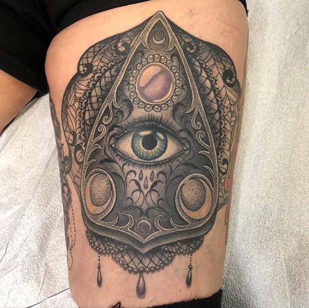 Ouija Board Inspired Tattoo