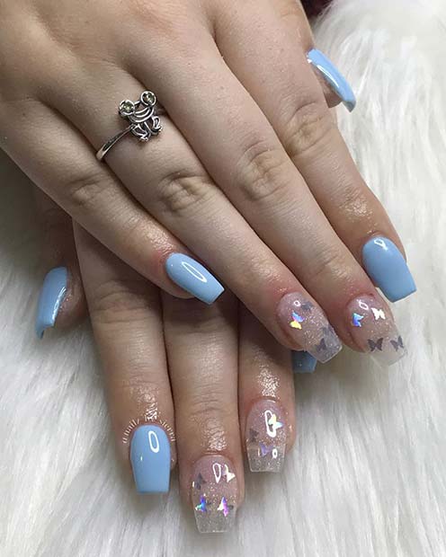 63 Pretty Nail Art Designs for Short Acrylic Nails | Page 5 of 6 | StayGlam