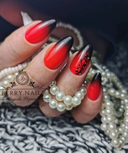 23 Most Beautiful Red Ombre Nails and Ideas - StayGlam