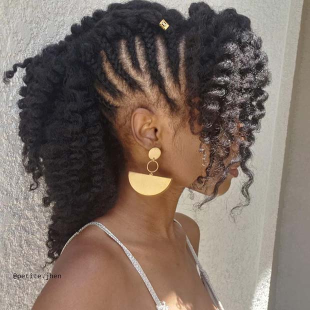 Braids and Curls for Natural Hair