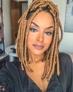 43 Big Box Braids Hairstyles for Black Hair - Page 4 of 4 - StayGlam