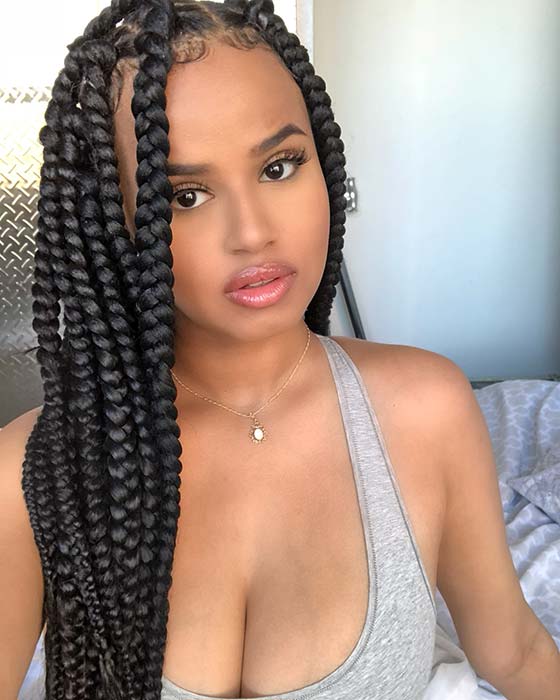 Cute and Easy to Wear Big Braids
