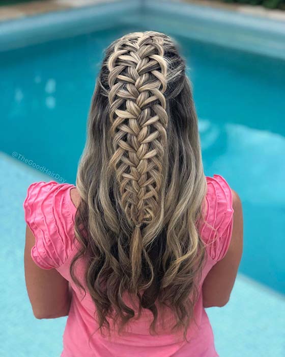Double Braid Hairstyle