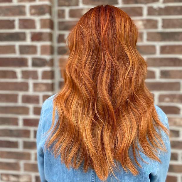 43 Orange Hair Color Ideas for Bold Women Page 4 of 4