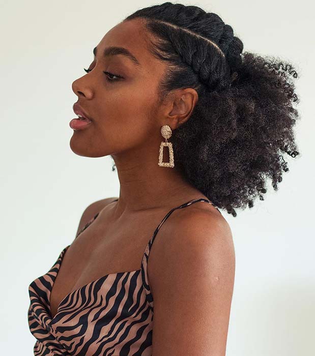 Glam Chunky Twists for Natural Hair