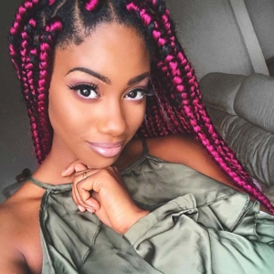 43 Pretty Box Braids with Color for Every Season - Page 4 of 4 - StayGlam