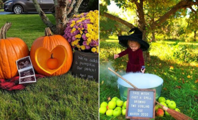 Halloween Pregnancy Announcement Ideas
