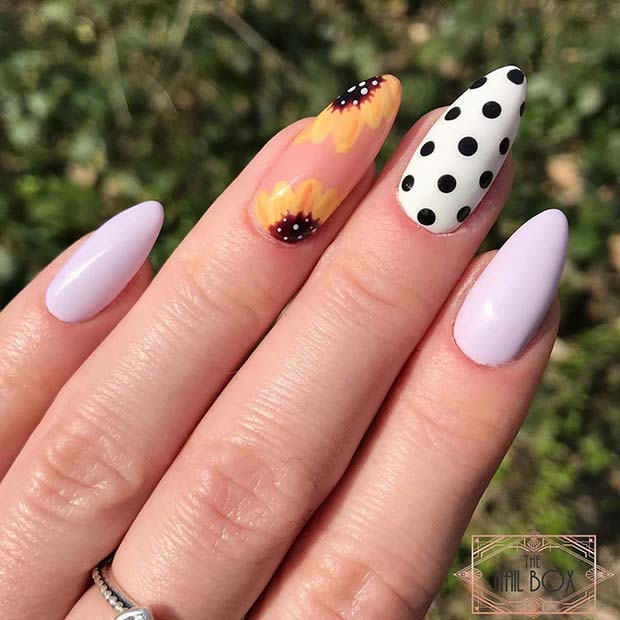 Summery Nail Design