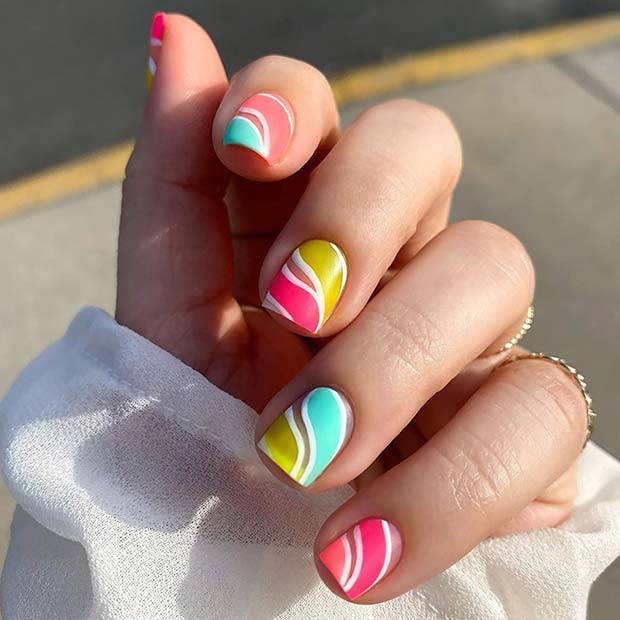 Unique Candy Nail Art