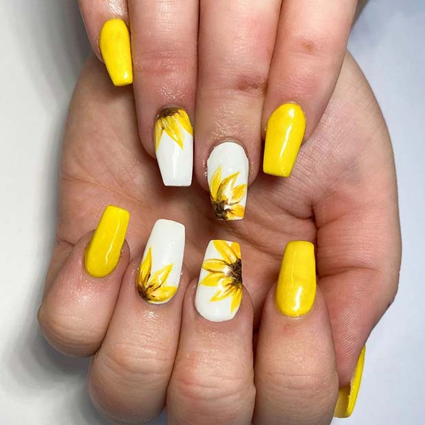 Vibrant Nail Idea