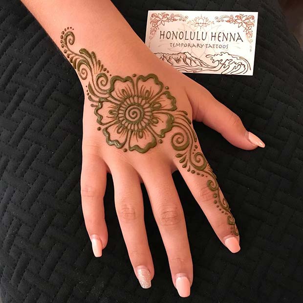 Small Easy Henna Flower Designs Best Flower Site 6612