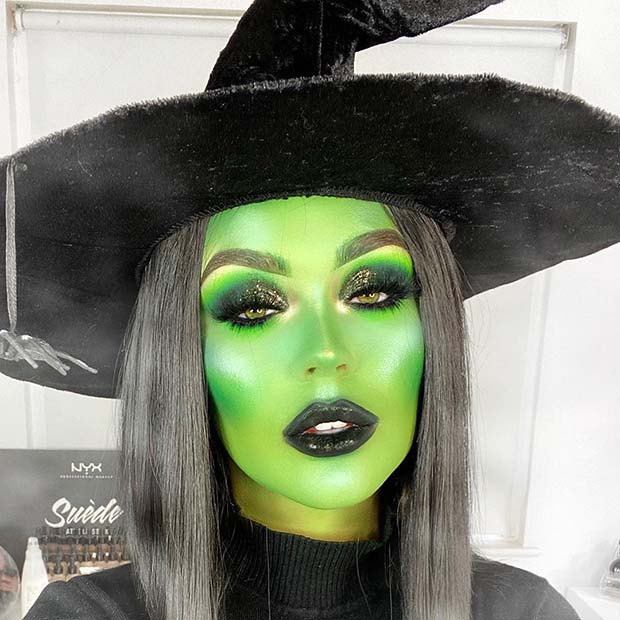 Glam Witch Makeup