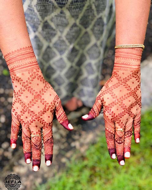 Lace Henna Pattern