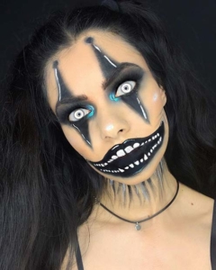 63 Trendy Clown Makeup Ideas for Halloween 2020 - StayGlam - StayGlam