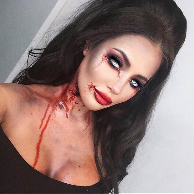 Sexy Vampire Makeup