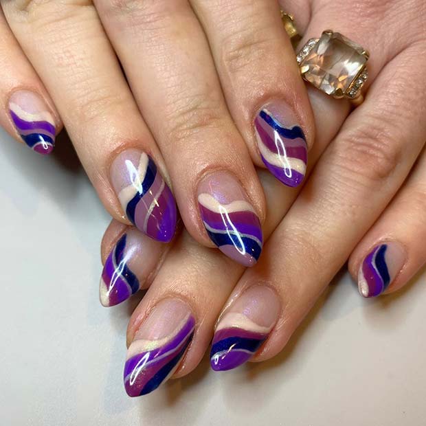 Unique and Bold Nail Art