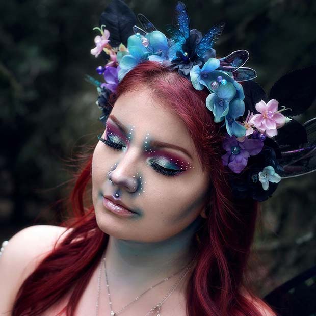 Woodland Fairy Makeup Look