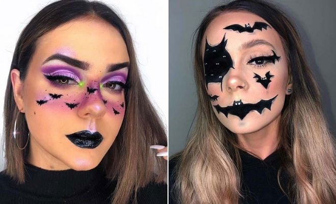 21 Bat Makeup Ideas For Halloween 2020 - Stayglam - Stayglam