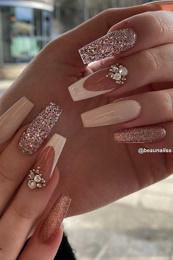 37 wedding nails designs for every bride from Frenchies to dinky details   Vogue India