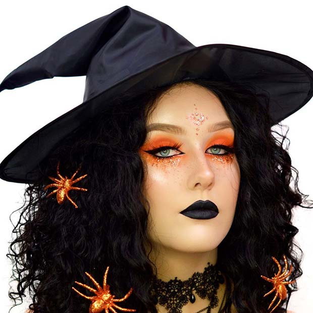 Easy Halloween Witch Look