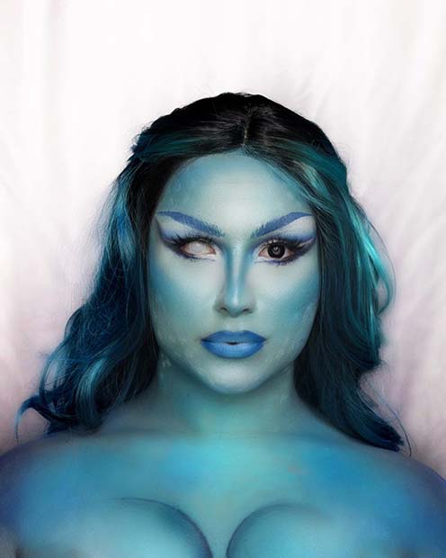Mystical Blue Mermaid