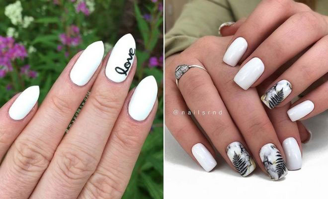 21 Short White Nails That Go With Any Outfit - StayGlam
