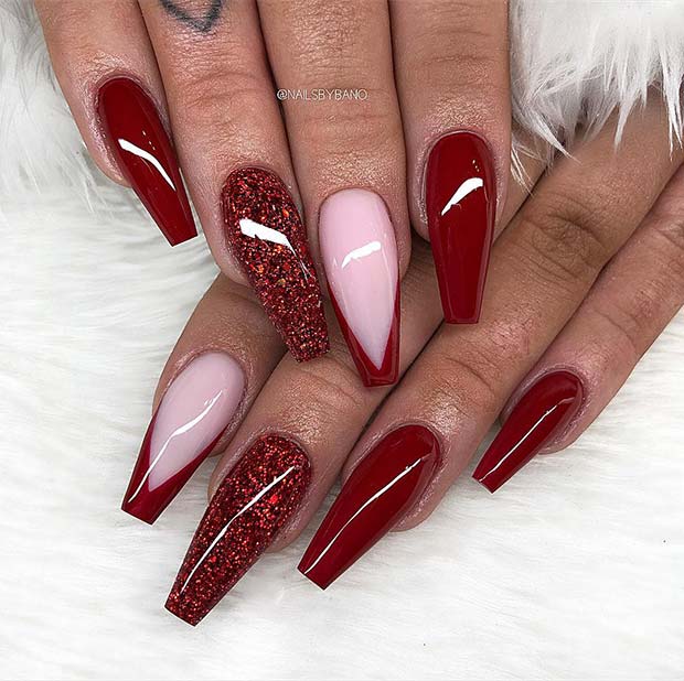 63 Nail Designs and Ideas for Coffin Acrylic Nails | Page 5 of 6 | StayGlam