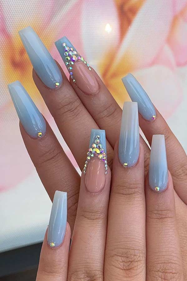 35 Most Elegant Coffin Nail Designs With Pictures – Fashion