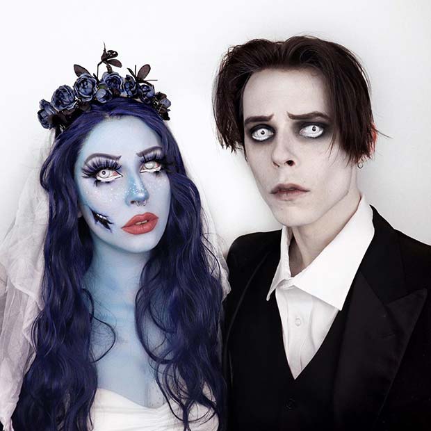 Victor and Emily Couples Halloween Costumes