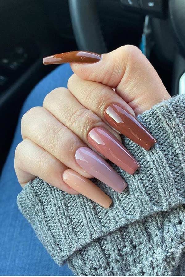 basic one color nail ideas